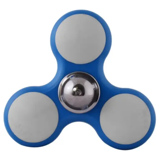 Fidget Spinner Pen Blue-White Spinner
